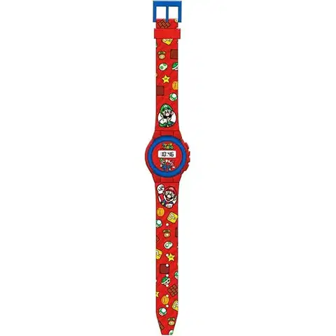 Inteligentné hodinky Kids Licensing detské digitálne hodinky Super Mario