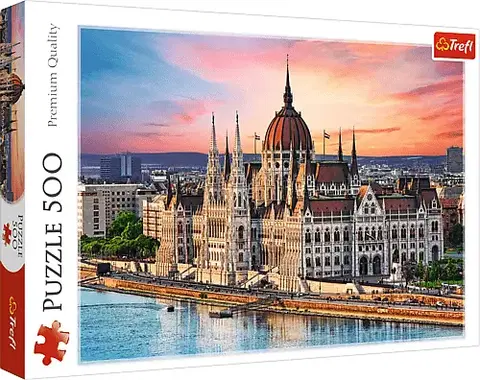Hračky puzzle TREFL - Puzzle 500 - Budapešť