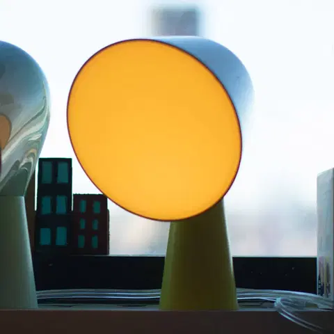 Stolové lampy Foscarini Foscarini Binic dizajnérska stolová lampa, žltá