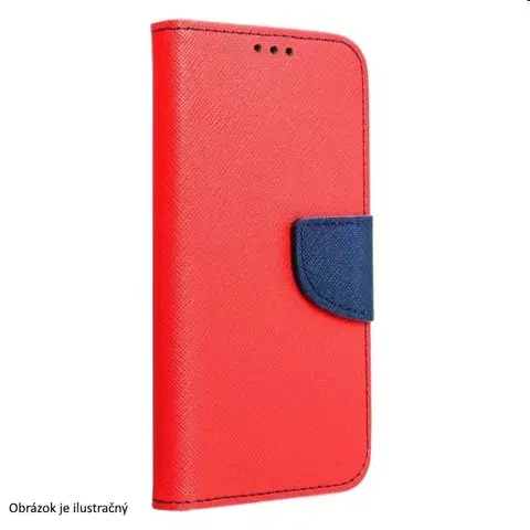 Puzdrá na mobilné telefóny Knižkové puzdro FANCY Book pre Samsung Galaxy A54 5G, červenámodrá TEL195945