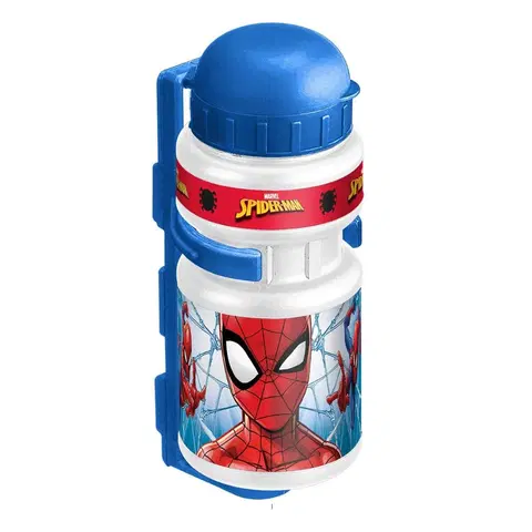 Príslušenstvo pre vozítka Plastová fľaša s držiakom Spiderman 0,350 l