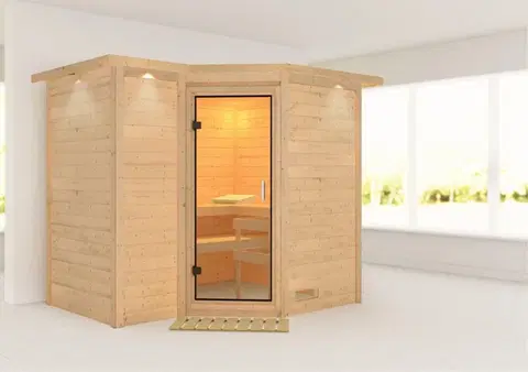Vnútorné Interiérová fínska sauna SAHIB 2 Lanitplast