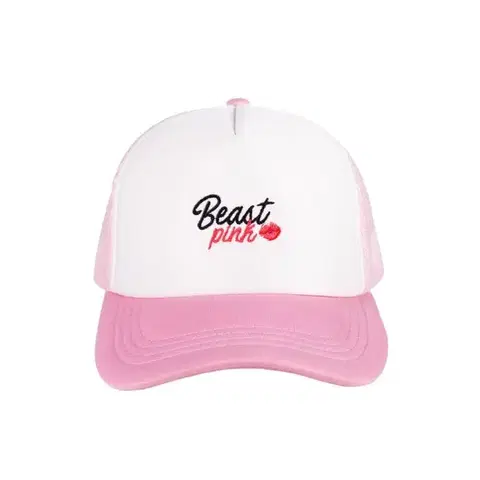 Šiltovky a čiapky BeastPink Šiltovka Panel Cap Baby Pink