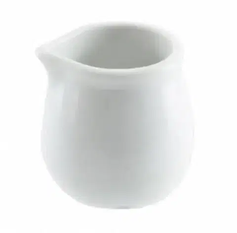 Dekoratívne vázy Kinekus Mliečnik porcelánový, farba biela 0,02l