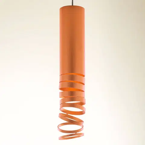 Závesné svietidlá Artemide Závesná lampa Artemide Decomposé, oranžová