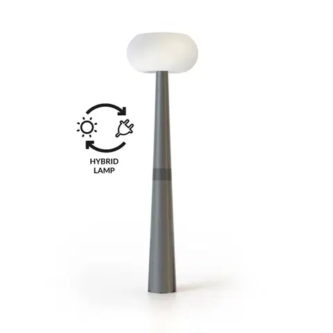 Solárne svetlá so senzorom pohybu Newgarden Newgarden Pepita LED svetlo na chodník, hybridné solárne