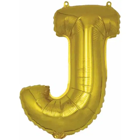 Dekorácie a bytové doplnky Fóliový balón písmeno J My Party 30cm