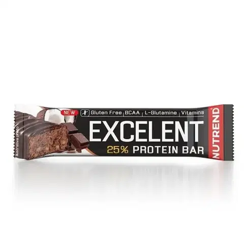 Proteínové tyčinky Nutrend Excelent Protein Bar 18 x 85 g čokoláda lieskový oriešok