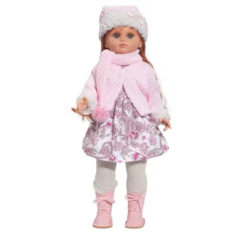 Hračky bábiky BERBESA - Luxusná detská bábika-dievčatko Tamara 40cm