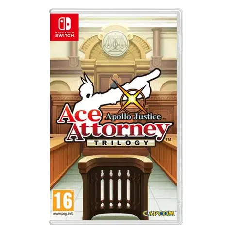 Hry na PS5 Apollo Justice: Ace Attorney Trilogy NSW