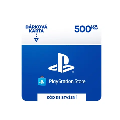 Hry na PC PlayStation Store - darčekový poukaz 500 Kč