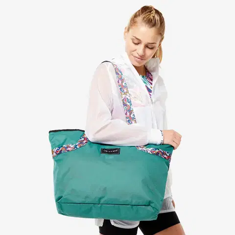 batohy Veľká taška na fitnes 25 l zelená