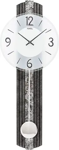 Hodiny Kyvadlové nástenné hodiny 7486 AMS 62cm