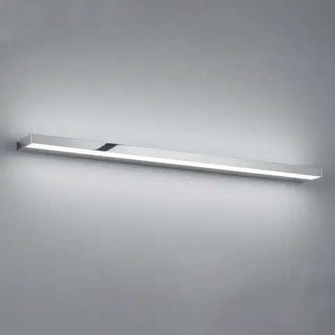 Nástenné svietidlá Helestra Nástenné svietidlo LED Helestra Slate, chróm, 90 cm