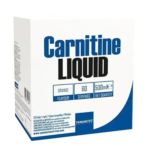 L-karnitín Carnitine Liquid - Yamamoto 20 x 25 ml. Cola+Lime