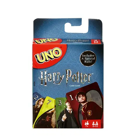 Hračky spoločenské hry - hracie karty a kasíno MATTEL - Uno Harry Potter
