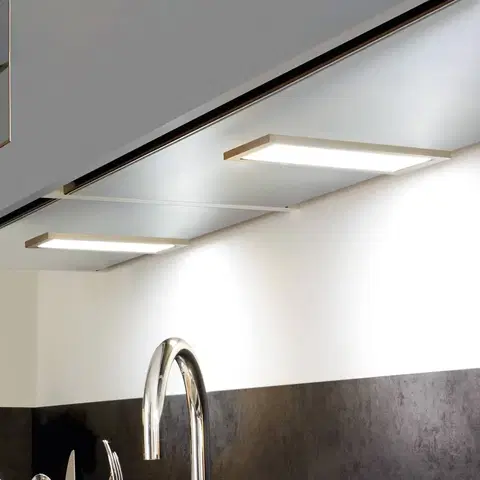Osvetlenie kuchynskej linky Hera Podhľadové LED Sky súprava 2 ks 4 000K oceľ