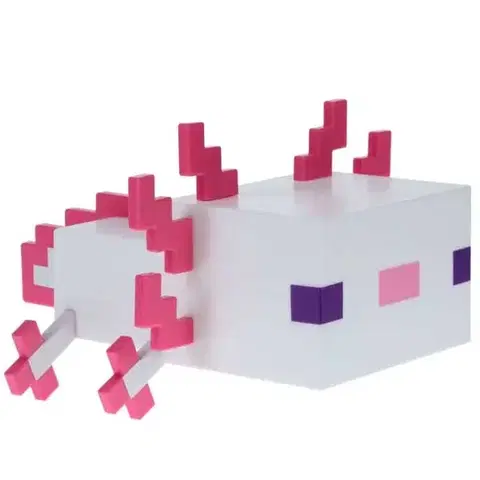 Stolné lampy Lampa Axolotl (Minecraft)