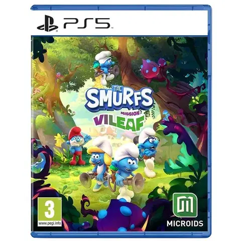 Hry na PS5 The Smurfs: Mission Vileaf
