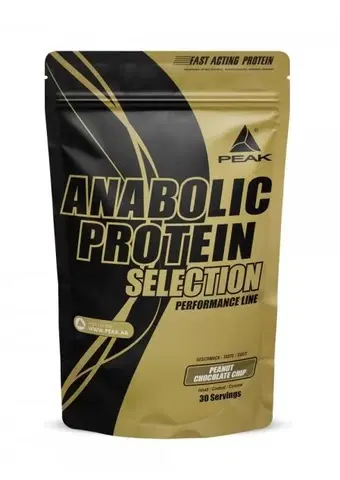 Proteíny 76 - 85 % Anabolic Protein Selection - Peak Performance 900 g Cookies and Cream