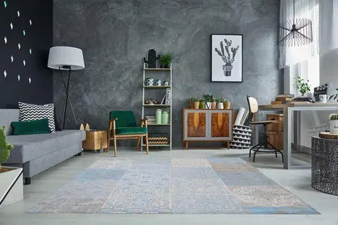 Koberce LuxD Dizajnový koberec Lessie 240x160 cm / svetlo modrá