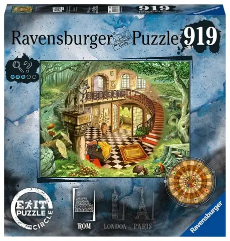 Hračky puzzle RAVENSBURGER - EXIT Puzzle - The Circle: V Ríme 920 dielikov