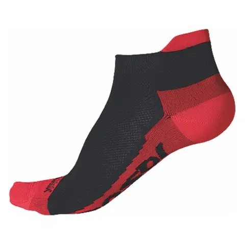 Pánske ponožky Ponožky SENSOR Coolmax Invisible červené - veľ. 9-11