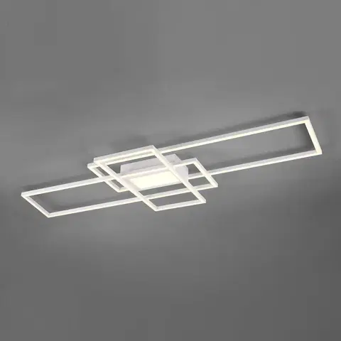 Stropné svietidlá Trio Lighting Stropné LED Irvine 3 000 – 6 500 K biela matná