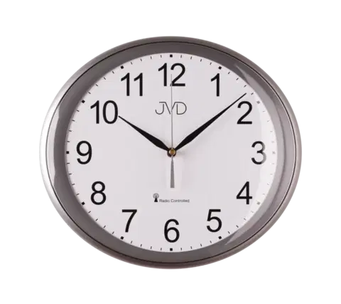 Hodiny Nástenné hodiny JVD RH64.3 strieborná 30 cm
