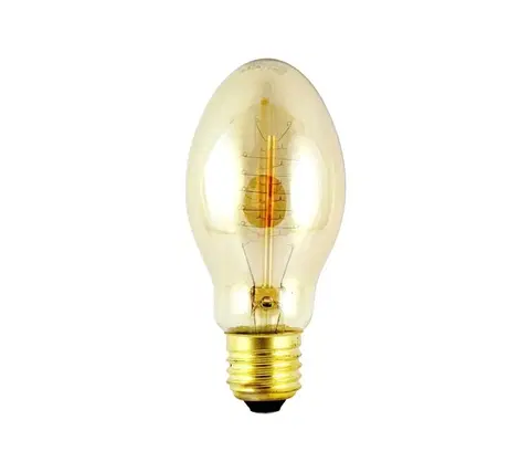 Svietidlá  Priemyselná dekoračná stmievateľná žiarovka VINTAGE B53 E27/40W/230V 2000K 