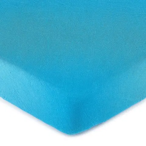 Plachty 4Home Jersey prestieradlo modrá, 220 x 200 cm