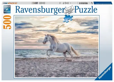 Hračky puzzle RAVENSBURGER - Večerný Cval 500 Dielikov