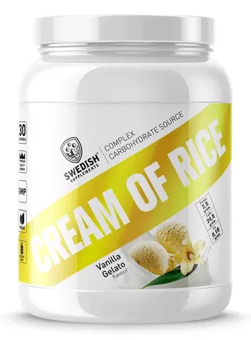 Proteínové raňajky Cream of Rice - Swedish Supplements 1000 g Vanilla Gelato