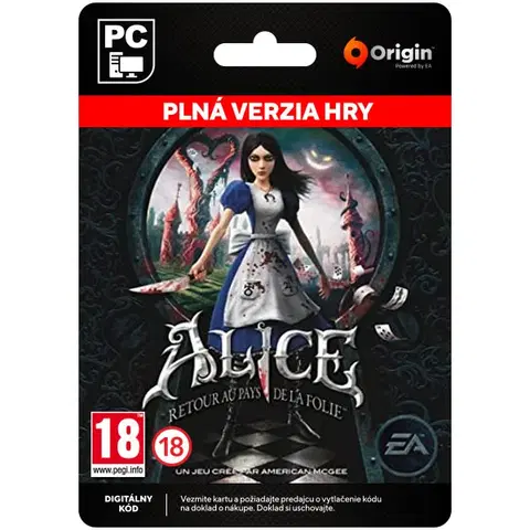 Hry na PC Alice: Madness Returns [Origin]