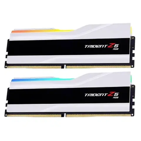 Pamäte G.SKILL 32 GB pamäťová sada DDR5 6400 CL32 Trident Z5 RGB, biela F5-6400J3239G16GX2-TZ5RW