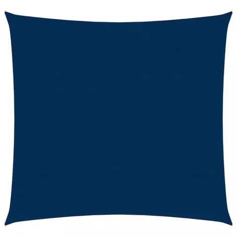 Stínící textilie Tieniaca plachta štvorcová 7 x 7 m oxfordská látka Dekorhome Modrá