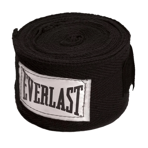 Boxerské bandáže Boxerské bandáže Everlast Handwraps 300 cm čierna