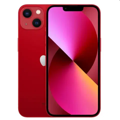 Mobilné telefóny Apple iPhone 13 128GB, (PRODUCT)červená