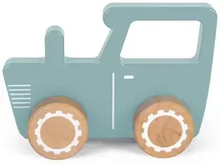 Drevené hračky LITTLE DUTCH - Traktor mint