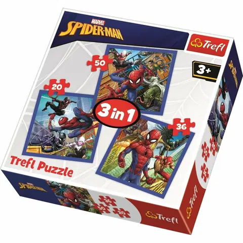 Puzzle Trefl Spider-man sada 3v1 puzzle
