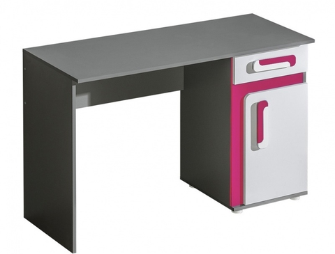 Písacie stoly TITO písací stôl A9, ružová