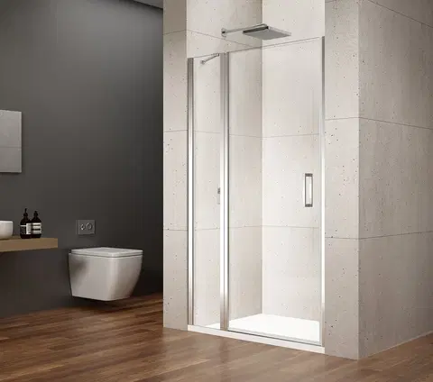 Sprchovacie kúty GELCO - LORO sprchové dvere s pevnou časťou 900 číre sklo GN4690