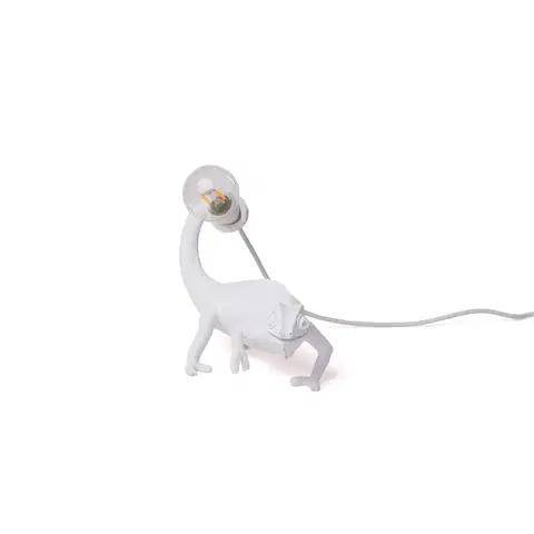 Vnútorné dekoratívne svietidlá SELETTI Stolová LED lampa Chameleon Lamp Still, USB