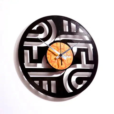 Hodiny Nástenné hodiny Discoclock 015 Geometry 30cm