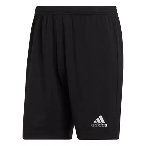 nohavice Futbalové šortky pre dospelých Entrada 22 čierne