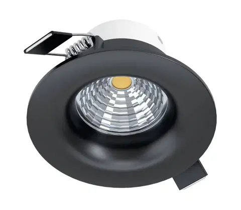 Svietidlá Eglo Eglo 33996 - LED Stmievateľné podhľadové svietidlo SALICETO LED/6W/230V čierna 