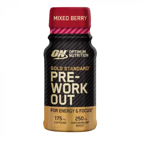 Pre-workouty Optimum Nutrition Gold Standard Pre-Workout Shot 60 ml mix bobuľovitého ovocia