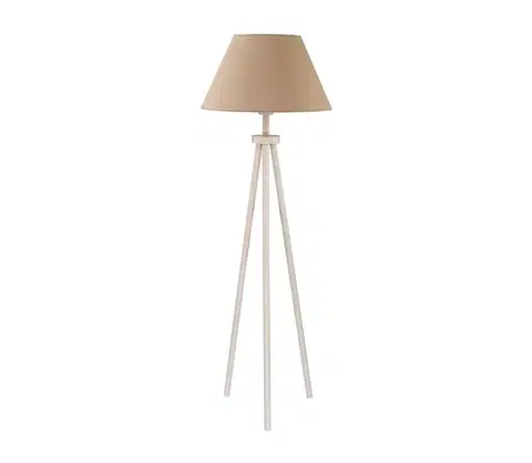 Lampy   - Stojacia lampa ECHO1 1xE27/40W/230V hnedá 