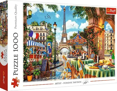 Hračky puzzle TREFL - Puzzle 1000 - Parížske ráno