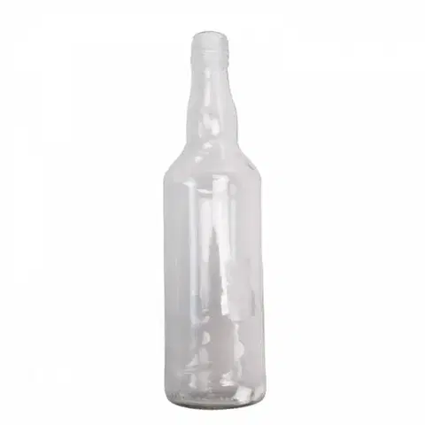 Shakery Kinekus Fľaša na alkohol, sklenená, objem 500ml, SPIRIT, biela
